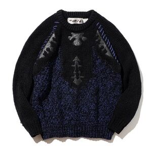 Vintage Forum XL Purple / Black Cosby Sweater Made in Korea